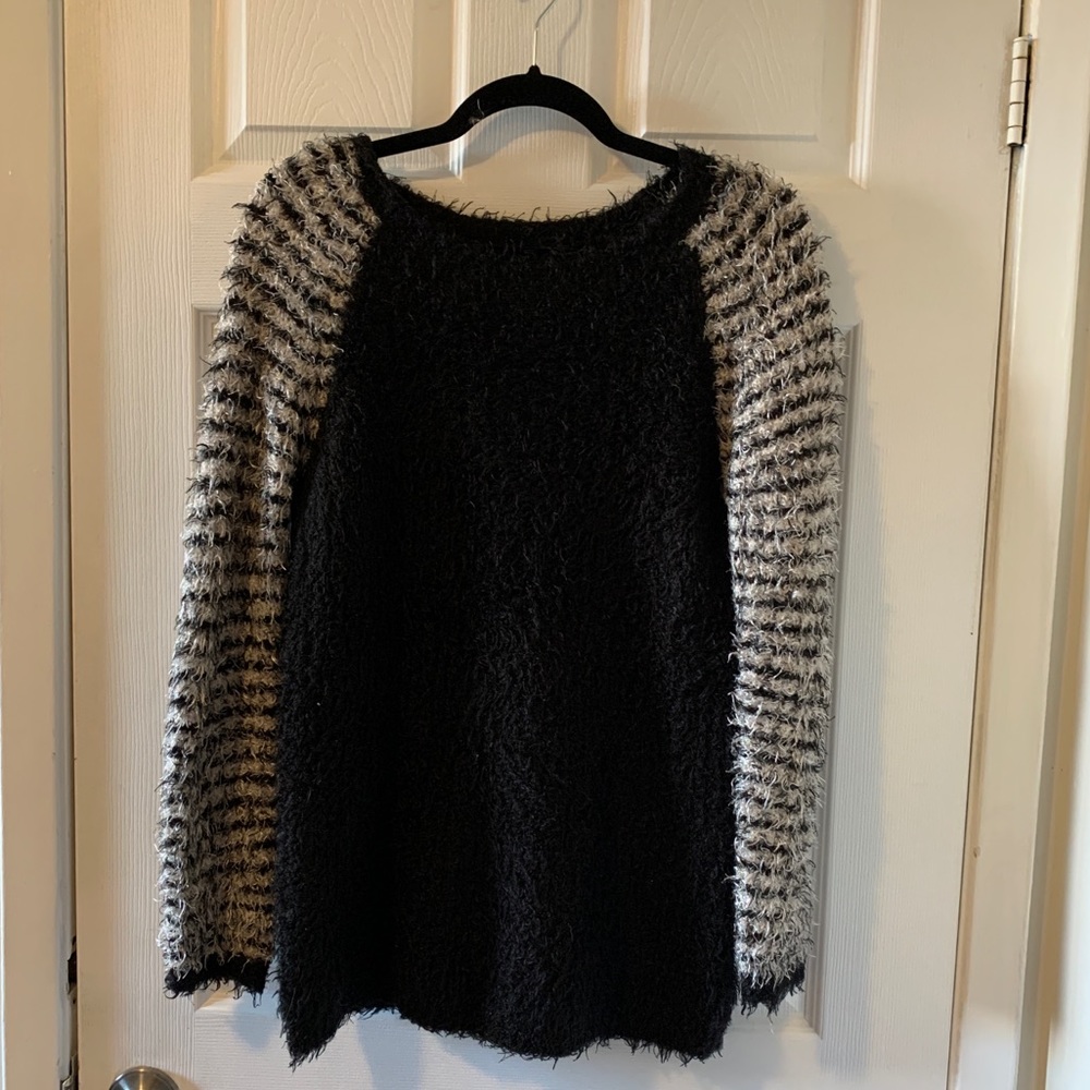 Long Sleeve Fuzzy Top